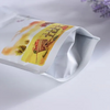 Bolsa com zíper com material composto